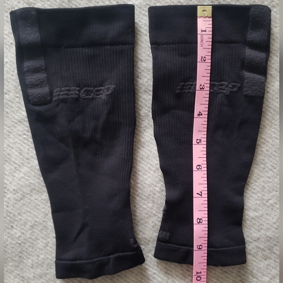 CEP compression calf sleeves black for running or standing athletic exercise leg - Picture 3 of 7